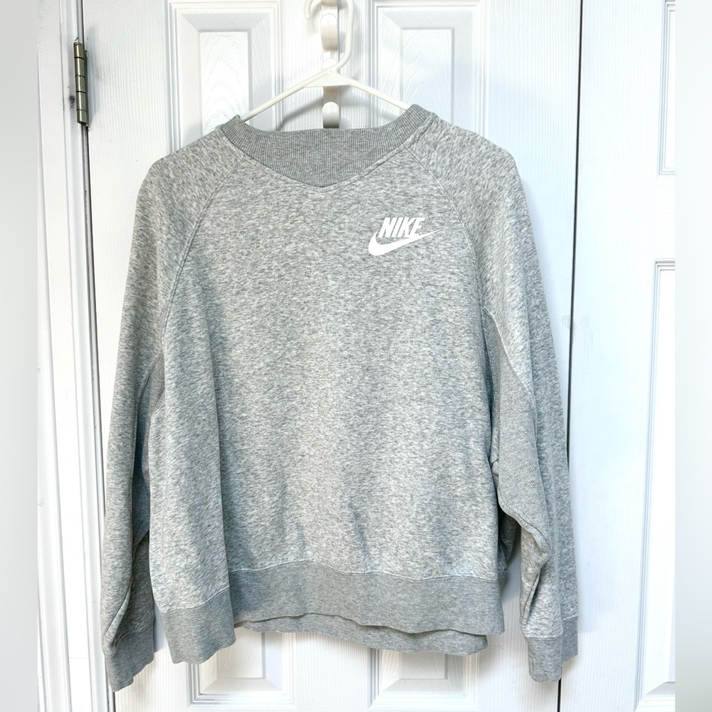 Heather Gray Nike Crew Neck